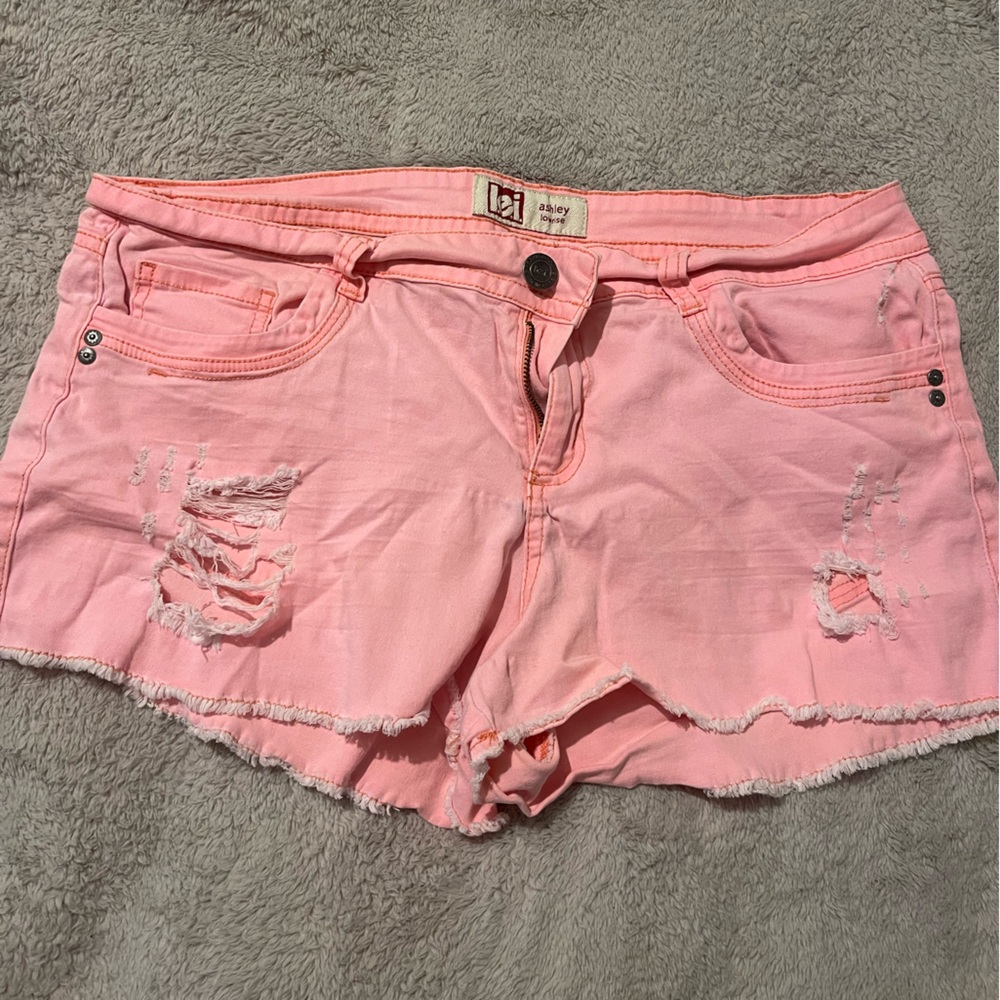 Pink shorts